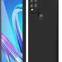 oakxco for Motorola Moto G Stylus 5G 2021 Phone Case Liquid Silicone, Cute Thin Slim Soft Rubber TPU Plain Smooth Gel Cover for Women Girl Aesthetic Design, Matte Solid Protective & Shockproof,Black