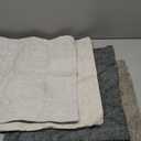 MIULEE Pack of 4 Couch Throw Pillow Covers 18x18 Inch Neutral Soft Decorative Chenille Pillow Covers Farmhouse Boho Cushion Covers for Mid Century Modern Spring Home Decor Sofa Bedroom Living Room