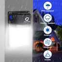 CINOTON 30W LED Wall Pack Light with Dusk to Dawn Sensor, 3600LM, 5000K Daylight [120Vac/200-300W HID/HPS Equiv.] IP65 Waterproof Outdoor Security Flood Lighting for Garage Warehouse Garden 4 Pack
