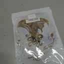 6"*6" Curly Wavy Blonde Synthetic Hair Topper with 5 Clips Wiglet for Women