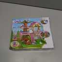 Tree House Building Set Compatible with Friends, 504 PCS Forest House Building Kit Birthday Gift for Kids Girls Boys Age 6-12 Years7652