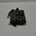 Pillani Portable Changing Pad - Travel Diaper Changing Mat, Waterproof, Foldable & Detachable Station with Baby Wipes Pockets (Black Pattern)