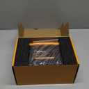 350W Power Inverter Compatible with Dewalt: VoLtTech Portable Battery Adapter Phone Charger DC 20V to AC 110-120V Camping Essentials with 2 USB-A & 2 Type-C & 2 AC & 7 Colors RGB Light (No Battery)