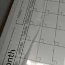 36" x 18" Vertical 3 Month Whiteboard Calendar Dry Erase for Wall
