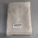 Turquoize Valance Curtains for Kitchen Thermal Insulated Solid Window Curtain Valance Curtain 52 inches by 18 inches Scalloped Valance for Bathroom Window, Rod Pocket Valances, 1 Panel, Cream Beige