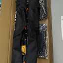 EMART Backdrop Stand 10x7.8ft(WxH) Photo Studio Adjustable Background Stand Support kit with 2 Crossbars, 8 Clamps, 2 Sandbags and Carry Bag for Parties, Events Decoration, Wedding, Photography (Black)