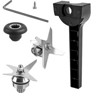 Blender blade Replacement Parts Compatible with Vitamix, Wet Blade Replacement for 5200, 5000, Pro 500, 5500, Standard 64oz, 48oz & 32oz Containers, Dry Blade Assembly with Wrench & Drive Socket Kit