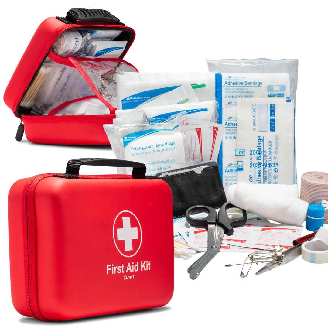First Aid Kit 230 piece, Waterproof, for Indoor and Outdoor