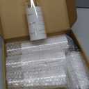 kakoya Flameless LED Candles with Timer 5 Pc Flickering Flameless Candles for Romantic Ambiance and Home Decoration Stable Acrylic Shell,with Embedded Star String，Battery Operated Candles（White）