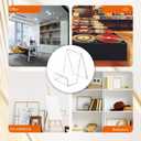 SHENLIU 20 Pack Clear Book Stand, 3x4 Inch Acrylic Easel Stand Book Display Holder, Display Stands for Album, CD, Music Sheets, Plate, Artworks, Phone, Tablet, Magazine, Postcard