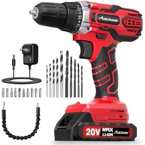 AVID POWER 20V MAX Power Drill Kit, Cordless Drill Set with Battery and Charger, 2 Variable Speed