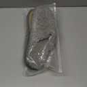 House Slippers for Women Comfy Faux Fur Memory Foam Bedroom Shoes Slip On Slides for Indoor Outdoor Use (11-12, Grey)