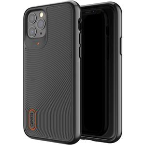 ZAGG Gear4 Battersea Compatible with iPhone 11 Pro Case, Advanced Impact Protection with Integrated D3O Technology Phone Cover - Black (Battersea Black)