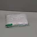 ANZNKU 50 Pack White Organza Bags 5 x 7 in, Small Mesh Gift Bags Bulk Drawstring for Wedding Favors, Gift Wrap Bag for Candy Jewelry Soap Makeup, Cute Goodie Bag Sachet for Party Favor & Easter Gifts,1 Count (Pack of 50), White