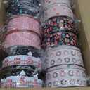 Yaomiao 12 Pack Christmas Cookie Tins with Lids for Gift Giving Small Xmas Tin Containers Round Metal Christmas Tins Empty Cookie Jar for Gift Giving Holiday Party Favors (Elegant Style)