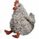 Holiday Home 14" Fluffy Hen Plush, 14 in