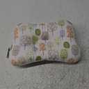 Soft Hypoallergenic Baby Head & Neck Support Organic Cotton Cover Machine Washable (Lime Tree)