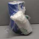 Cooling Side Sleeper Pillow for Neck and Shoulder Pain, Luxury Shredded Memory Foam Curved Bed Pillows for Sleeping Set of 1- Adjustable Queen Size- Washable Cover Crescent White