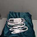 Wapaneus Heated Blanket Electric Throw 72" x 84" Full Size with 10 Heating Levels 12 Hours Time Setings and Auto-Shut Off, Flannel Fast-Heating Electric Blanket,Machine Washable,Vintage Green