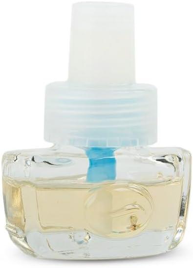 Febreze Plug In Air Freshener, Odor-Fighting Scented Oil Refill, Air Fresheners for Home and Bathroom and Kitchen, Long Lasting for Strong Odors, Linen & Sky Scent, 0.87oz Refills, 3 Count (Pack of 1) (0.87 Fl Oz (Pack of 3))