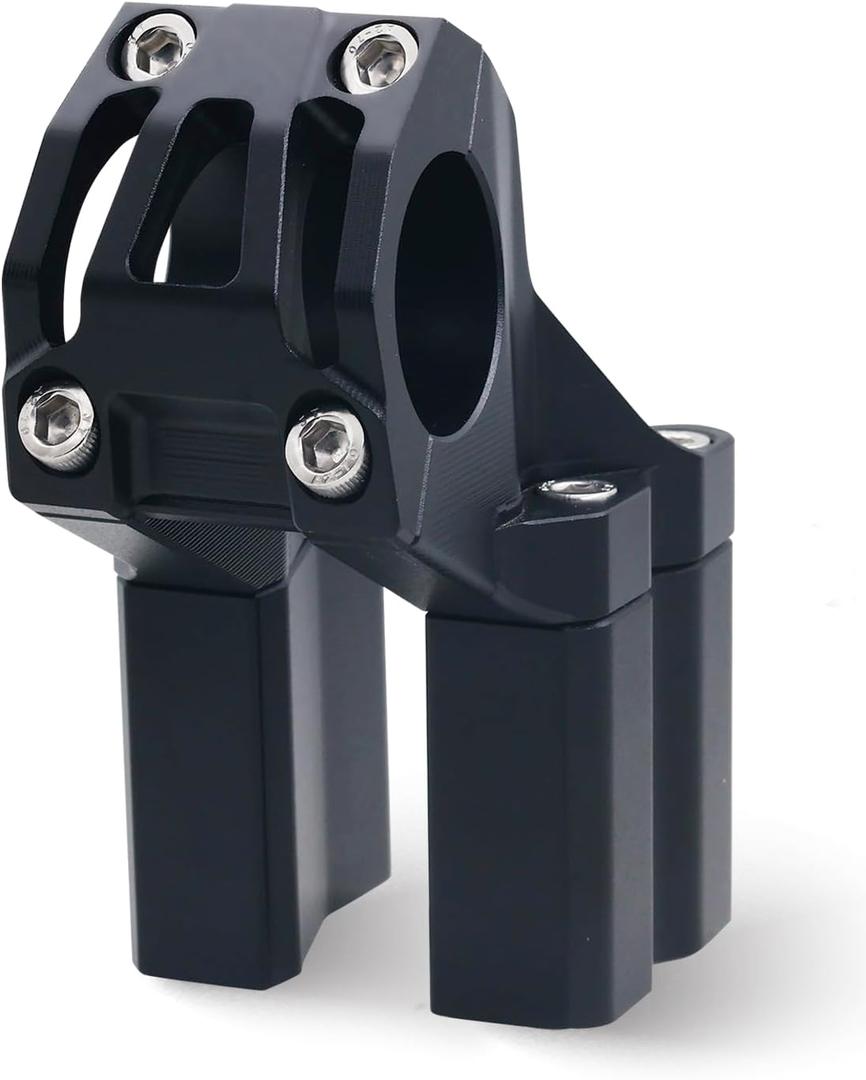 Direct Mount Riser Stem 31.8mm Clamp, Electric Raised 4 Inches CNC Handle Bar Riser for Dirt Bike Surron, Talaria XXX, Talaria Sting E-Ride Pro ss