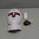 Yahi Red Light Therapy Mask for Face, Cordless 7-in-1 Red Light Mask with 850nm NIR LED Face Mask Light Therapy for Anti-Acne & Anti-Aging, USB-C rechargeable for Use at Home Work Travel, White