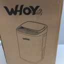 Dehumidifier, silent design, intelligent humidity control, 24-hour timer, smart touch screen, suitable for home, bathroom, wardrobe, RV