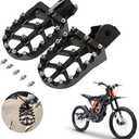 CHANGCHENG Dirt Bike Foot Pegs Motorcycle Footpegs Foot Pedals Rests CNC for Sur Ron Light Bee S/X Segway X260 X160 Talaria Sting MX3 MX4 Talaria XXX Taparia Black