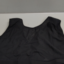 Fit Geno Posture Corrector for Women Invisilite: Invisible Lightweight Back Brace for Neck Shoulder & Upper Back Pain Relief - Improve Posture Correct Hunchback Slouching Under Clothes XX-Large (XXL (Under Bust 43"- 48"), Black)