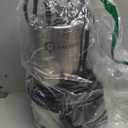 LANCHEZ 1.6HP Stainless Steel Sump Pump, 5500GPH High Flow Submersible Water Pump with Float Switch, Automatic Transfer Water Pump for Pool Basement Flooded Pit Sewage Sink Tub with 16ft Cord