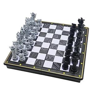 Harry Potter Chess Games, Magnetic and Foldable Chess Board, 32 Pieces, Family Game, CGM300HP