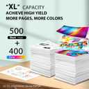 923 Ink Cartridges for HP Printers Replacement for HP 923 Ink Cartridges Work for HP OfficeJet Pro 8130e 8120e 8135e 8139e 8125e 8138e Printers Ink Cartridges No Chip, Black Cyan Magenta Yellw,4 Pack
