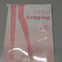 UISLII Fleece Lined Tights Women, Warm Pantyhose leggings Women,Fake Translucent Thermal Skin Colored Tights for Winter (Large Petite)