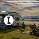 Mini Tripod Adapter with Ball Head for Starlink Mini Mount, Aluminum Alloy Starlink Mini Mount with 1/4"-20 and 3/8"-16 Threads Pipe Adapters (Stsrlink Mini Pole Clamp)