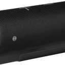 10.2''W x 6.3''D Small Floating Metal Wall Shelf,Deep Floating Shelves for Speakers,Cameras,Routers,Heavy Duty Metal Floating Wall Shelf with Lip for Bedroom,Bathroom,Living Room,Black