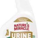 Nature's Miracle Urine Destroyer Plus for Cats, Enzymatic Formula for Severe Cat Urine Stains, 32 oz (32 Fl Oz (Pack of 1))