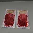 3.3 x 6.6 ft Foil Fringe Backdrop Curtains, Tinsel Streamers Party Decorations, Fringe Backdrop for Birthday, Baby Shower, Gender Reveal, Graduation (3, Red)