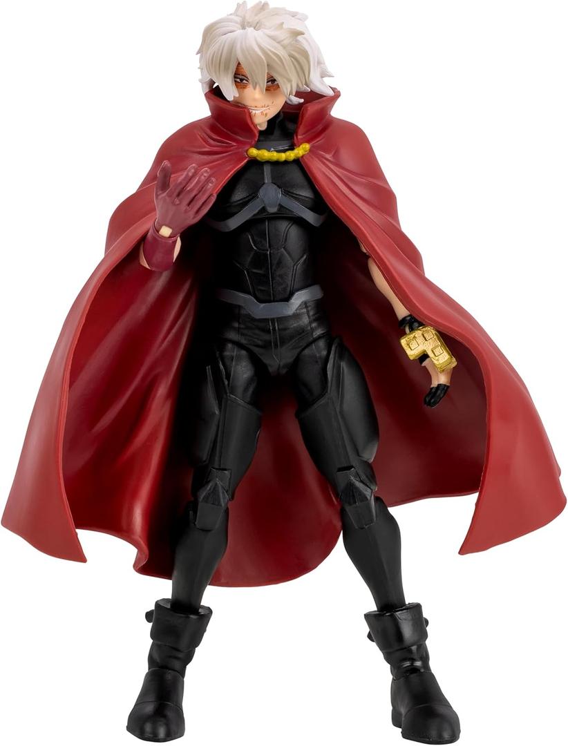 Total Anime Tomura Shigaraki - 6.5-Inch Figure with Swappable Faceplates, Alternate Hands, and Energy Effects