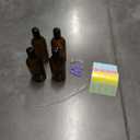 100ML Roller Bottles for Essential Oil, 4 Pack Empty Amber Glass Roller Bottle for Perfume Oil, Roll on Bottles with Stainless Steel Roller Balls, Opener, Funnel and Dropper for Aromatherapy, Massage