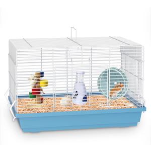 Pronetcus Hamster cage for Hamsters, Gerbils, mice, Rats, Small Guinea Pigs and Other Small Animals. (Large, Blue)