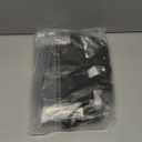 Vorspack Clear Backpack - Heavy Duty PVC Transparent See Through Backpack for College & Workplace (Large, Black)