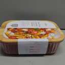 Alta Fluted Glass Food Storage Container Rose, 1 ct