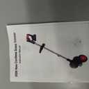 Electric Weed Wacker Cordless Weed Eater 21V Battery Powered with Wheels