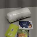 Toddler Pillow with Pillowcase - 13x18 My Little Dreamy Kids Travel Bed Pillows for Sleeping, Organic Cotton Small Pillowcase, Soft & Breathable, Machine Washable, Toddlers 2-5 Years Old (Soft White)