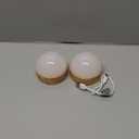 Kintion Night Light, Dimmable 8 Color Portable LED Night Light, 1800mAh Rechargeable Nursery Light Lamp, Soft Eye Caring Warm White, White, Red, Blue, Green Color Lighting for Sleep Aid (Brown, 2pcs)