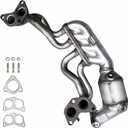 JT Exhaust Catalytic Converter Compatible with 2011-2016 Forester, 2013-2014 Outback/Legacy 2.5L, 2012-2016 Impreza 2.0L (EPA Compliant)(Catalyst+ Grade)