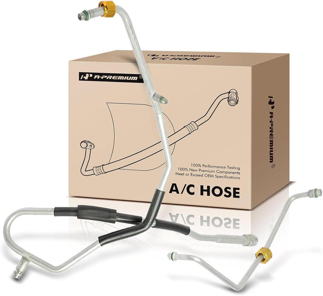 A-Premium A/C Liquid Line Hose Assembly Compatible with Chevrolet Impala/Monte Carlo 2000-2005 & Buick Regal 1999-2004, Century 1999-2005, Condenser to Evap, with Orifice Tube