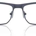 Armani Exchange mens Ax1065 Rectangular Prescription Eyewear Frames (Matte Blue/Demo Lens)