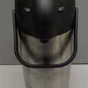 Cresimo Coffee Carafe with Pump - 102oz / 3L Airpot 12 Hours Large Hot Water Carafe, Cocoa Dispenser for Parties - Tea Flask, Insulated Stainless Steel Airpots for Hot Beverage Dispenser -Coffee Pump (Silver)