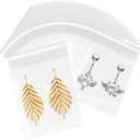 LEOSINDA 200 Pcs Clear Self Sealing Cellophane Bags, 4 X 5 Inch Cookie Bags With Seal for Gift Wrapping, Packaging Candies, Dessert, Bakery, Cookies, Chocolate, Party, Wedding and Holiday Packaging